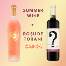 Incarcă imaginea în vizualizatorul Galerie, Summer Wine Rose + Rosu de Tohani cadou
